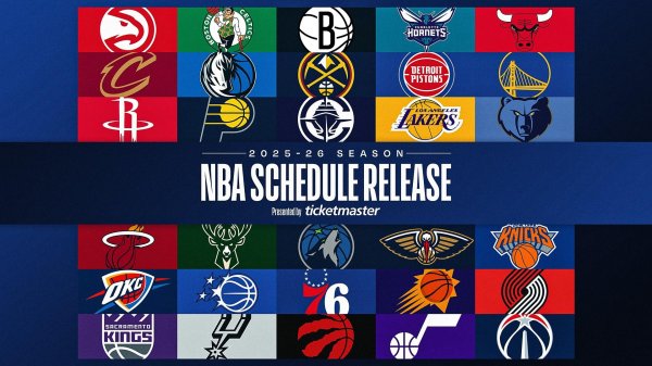 金斧子配资 新赛季NBA全美直播场次：湖勇雷尼34场并列第一，开拓者8场