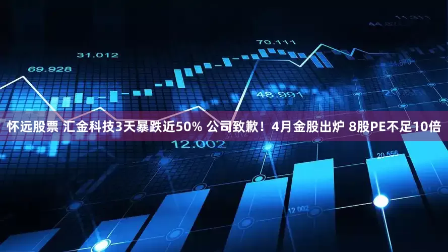 怀远股票 汇金科技3天暴跌近50% 公司致歉！4月金股出炉 8股PE不足10倍