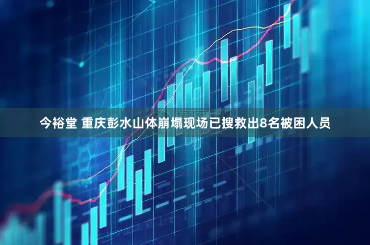 今裕堂 重庆彭水山体崩塌现场已搜救出8名被困人员